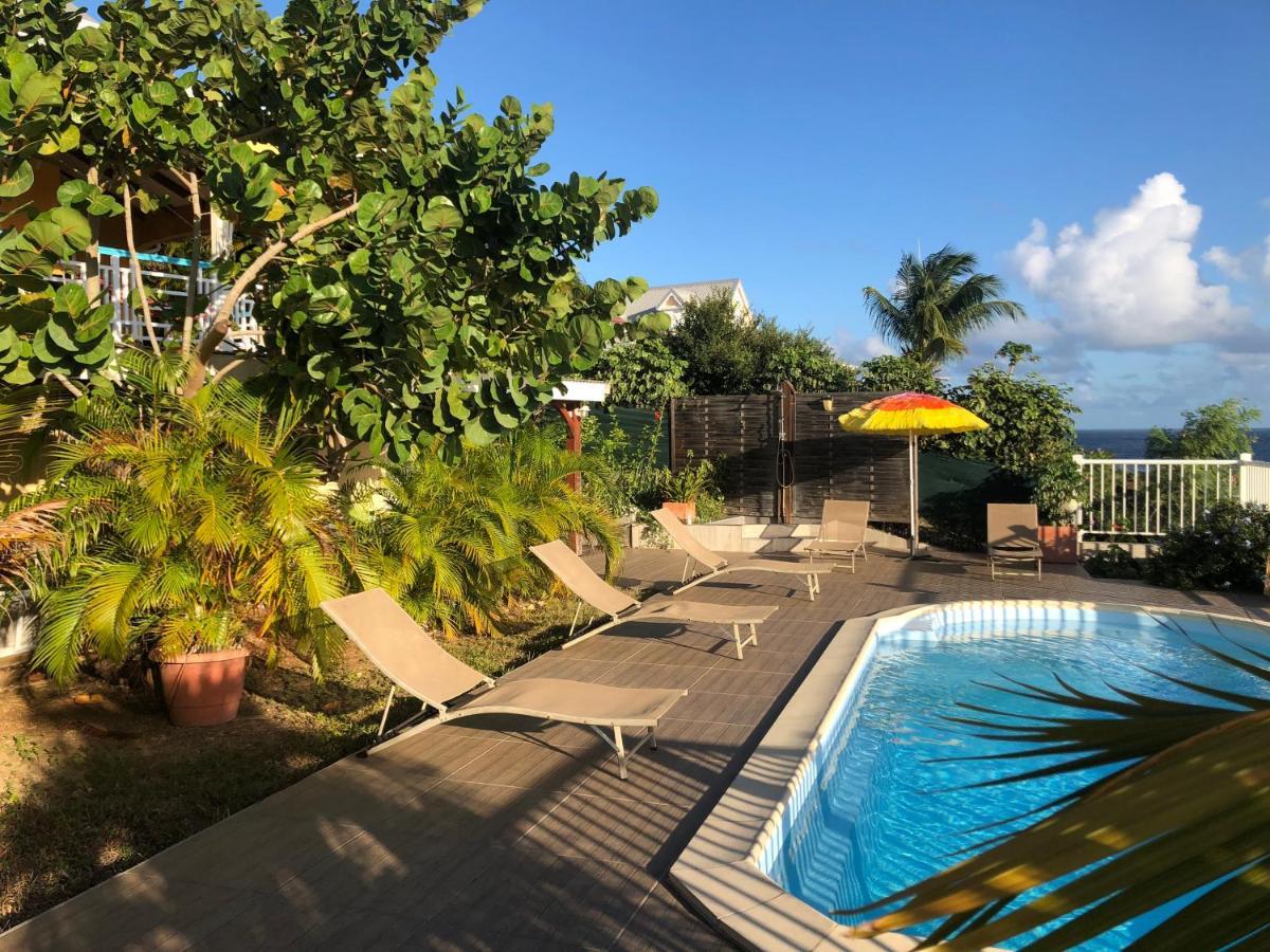 Mango Sea -Villa "Maracudja" Et Appartement "Jojoba" Avec Piscine & Vue Sur Les Iles Saint-Francois  Exterior foto